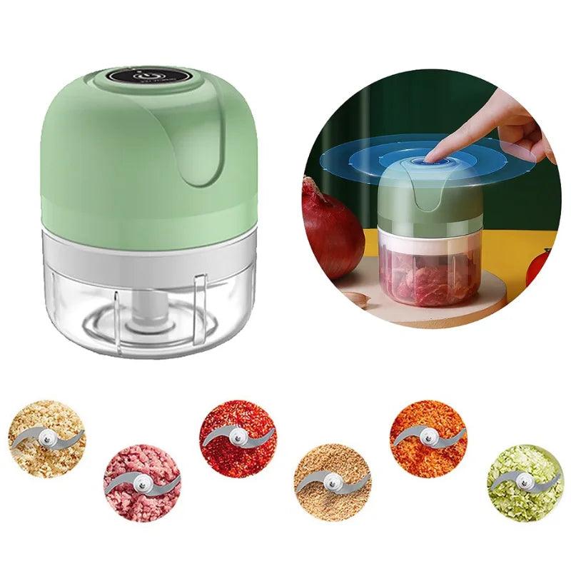 Mini Processador Elétrico – Praticidade e rapidez na sua cozinha - Oult Free