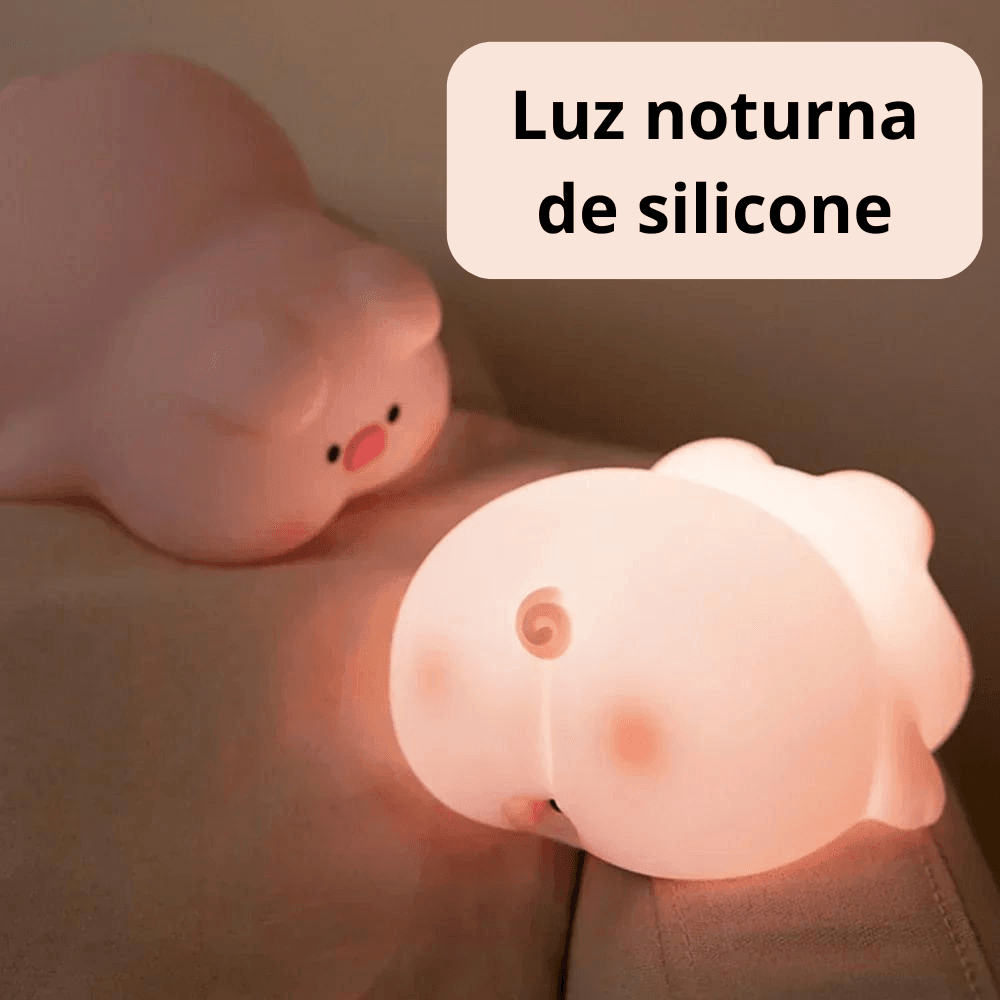 Porquinho - Lanterna noturna - Oult Free
