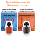 EcoHeat 500 - Mini Aquecedor de ambiente - Oult Free