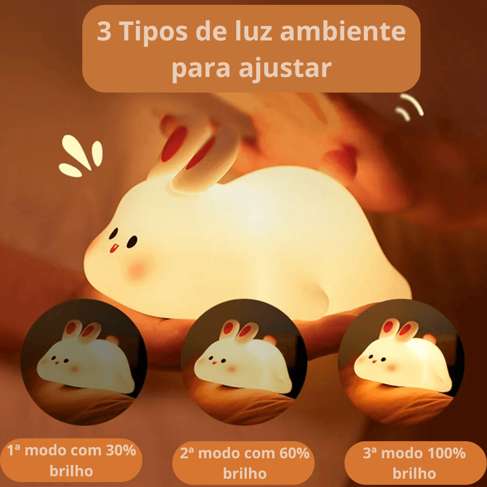 Coelhinho - lanterna noturna - Oult Free