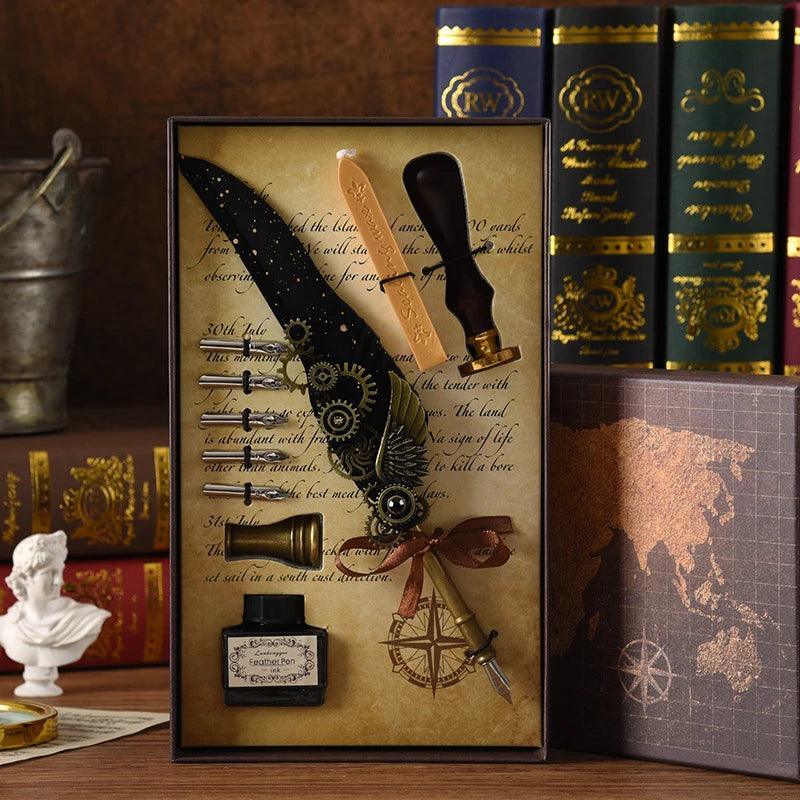 Kit Medieval de Escrita e Selagem - Oult Free