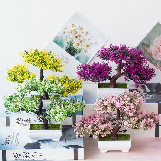 🌿 Mini Bonsai Decorativo – Elegância e Charme Para Qualquer Ambiente! 🌿 - Oult Free
