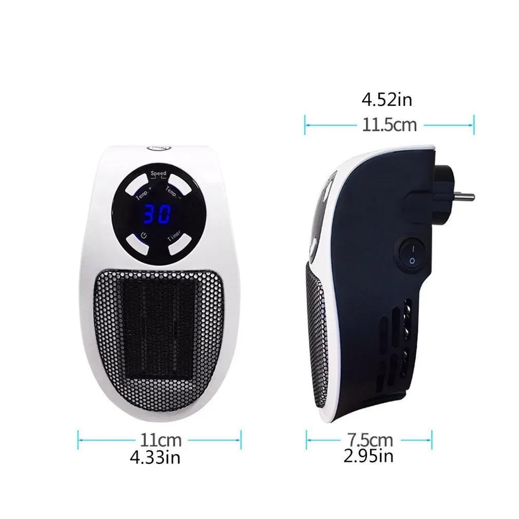 EcoHeat 500 - Mini Aquecedor de ambiente - Oult Free
