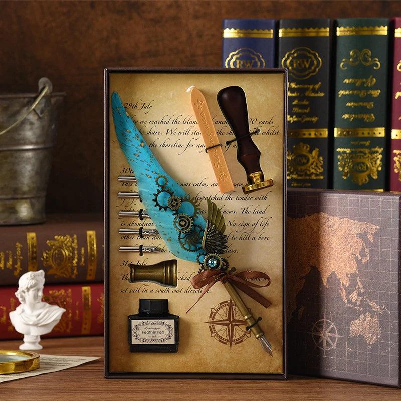 Kit Medieval de Escrita e Selagem - Oult Free