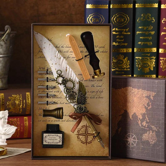 Kit Medieval de Escrita e Selagem - Oult Free