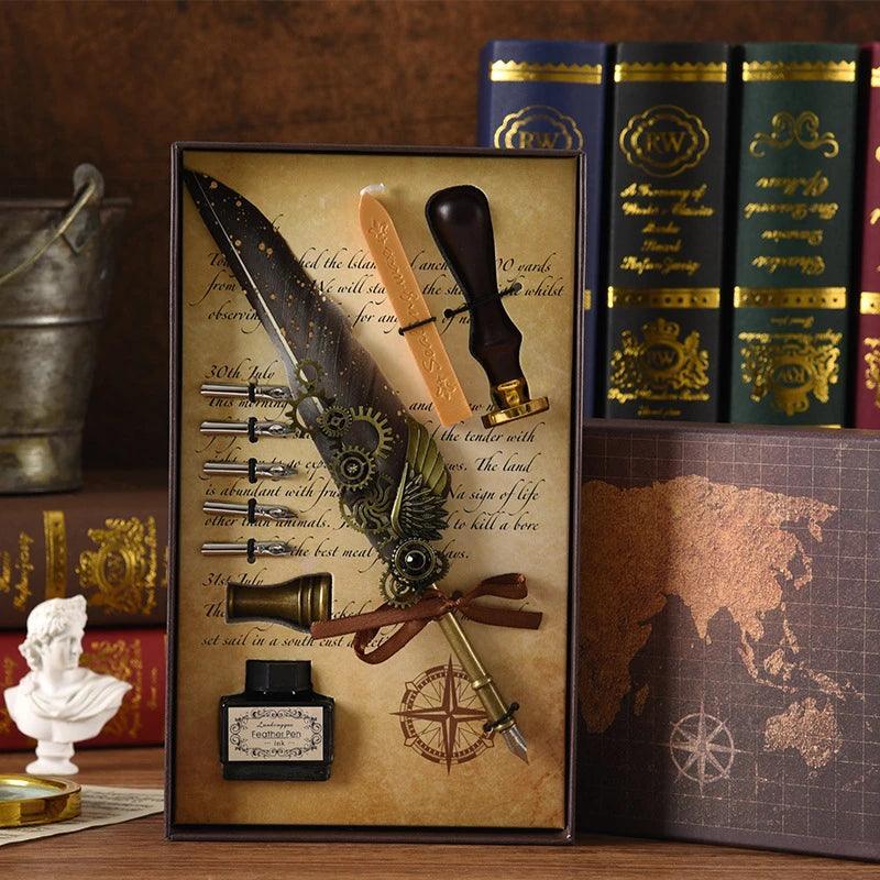 Kit Medieval de Escrita e Selagem - Oult Free