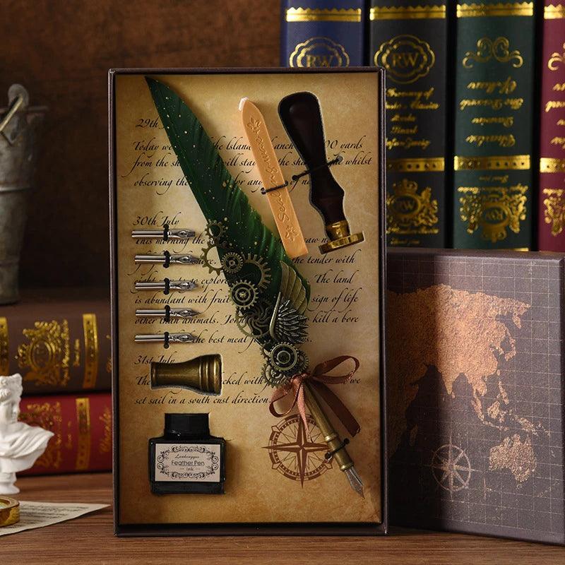 Kit Medieval de Escrita e Selagem - Oult Free