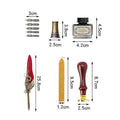 Kit Medieval de Escrita e Selagem - Oult Free