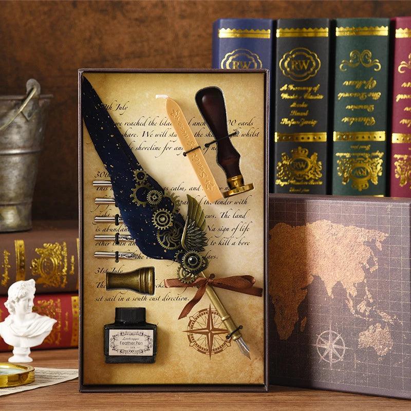 Kit Medieval de Escrita e Selagem - Oult Free